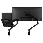 Atdec AWS-N-ORA2-F-B monitor mount / stand 88.9 cm (35") Desk Black