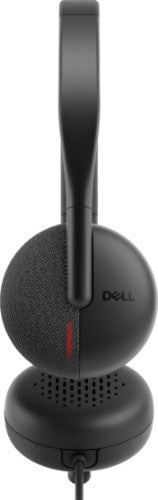 DELL WH3024 Headset Wired Head-band Calls/Music USB Type-C Black