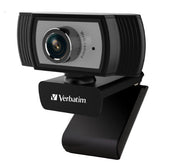 Verbatim 66614 webcam 2 MP 1920 x 1080 pixels USB 2.0 Black, Silver