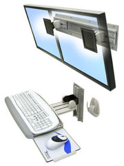 Ergotron Neo-Flex Dual Monitor Wall Mount 61 cm (24") Silver