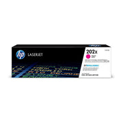 HP 202X MAGENTA LASERJET TONER CARTRIDGE - FOR M254, M280, M281 SERIES PRINTERS