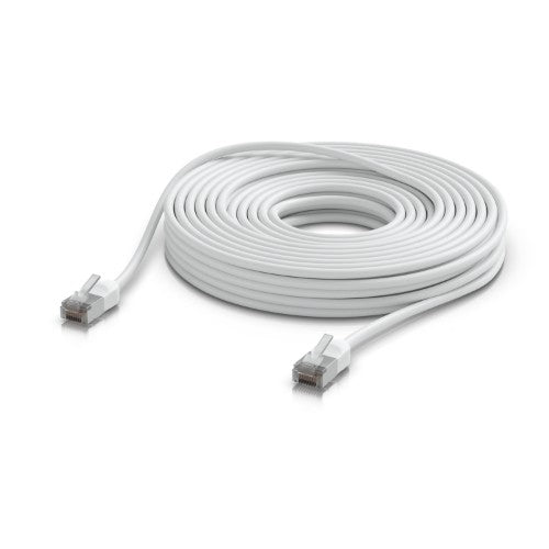 Ubiquiti UACC-Cable-Patch-Outdoor-C6A-15M-W networking cable White Cat6a F/UTP (FTP)