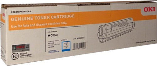 OKI 45862843 toner cartridge 1 pc(s) Original Cyan