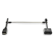StarTech.com 20-Pack Security Cable Tethers for Adapters & Dongles - Universal Cable Adapter Tether - Tether Cable - Adjustable Length Anti-Theft Cable Tether Lock Kit - Steel - TAA