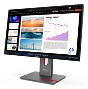 Lenovo ThinkVision P24Q-40 computer monitor 60.5 cm (23.8") 2560 x 1440 pixels Quad HD LCD Black