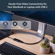 StarTech.com USB-C to HDMI Adapter with 4K 30Hz - Black