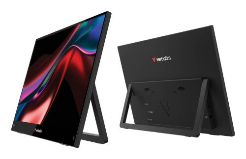 Verbatim 32407 portable TV/monitor Portable monitor Black 39.6 cm (15.6") LCD 1920 x 1080 pixels