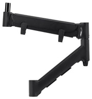 Atdec AWMS-HX40-G-B monitor mount / stand Black Desk