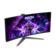AOC AGP346UCSD computer monitor 86.4 cm (34") 3440 x 1440 pixels Wide Quad HD QD-OLED Black
