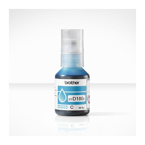 Brother BTD180C Cyan Genuine Ink Bottle