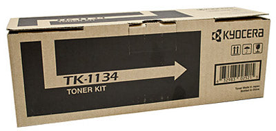 KYOCERA TK-1134 BLACK TONER 3K YIELD FOR FS-1130 FS-1030MFP M2030DN M2530DN