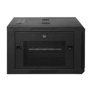 CyberPower CR6U61001 rack cabinet 6U Wall mounted rack Black