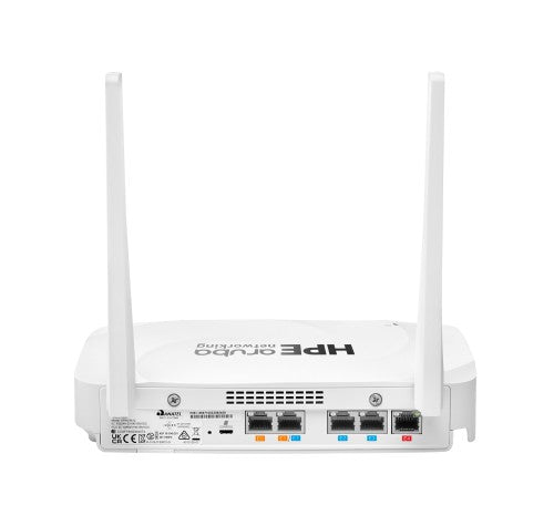 HPE Aruba Networking AP-605R (RW) Dual Radio Tri Band 2x2 Wi-Fi 6E Remote Access Point