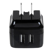 StarTech.com Dual-Port USB Wall Charger - International Travel - 17W/3.4A - Black