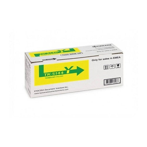 KYOCERA TK-5144Y YELLOW TONER FOR M6530/M6030/P6130CDN - 5K