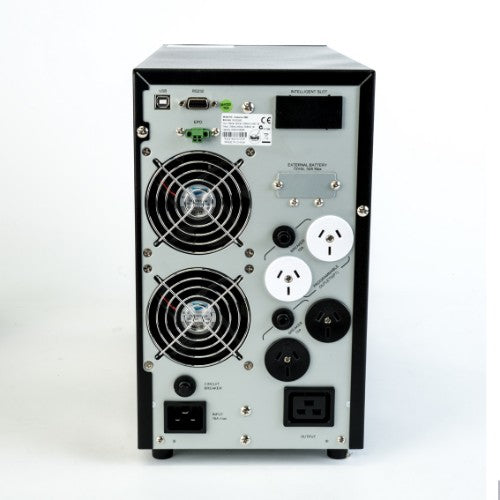 PowerShield Centurion 3000VA uninterruptible power supply (UPS) Double-conversion (Online) 3 kVA 2700 W 5 AC outlet(s)