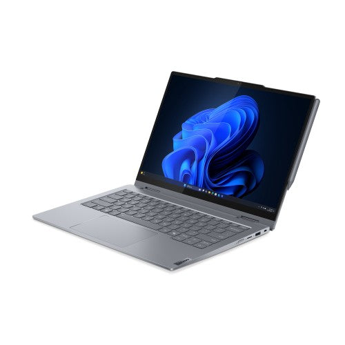 Lenovo ThinkBook 14 2-in-1 G5 IAU Intel Core Ultra 5 225U Hybrid (2-in-1) 35.6 cm (14") Touchscreen WUXGA 16 GB DDR5-SDRAM 512 GB SSD Wi-Fi 6E (802.11ax) Windows 11 Pro Grey