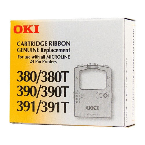 OKI 380/390/391 SERIES RIBBON BLACK