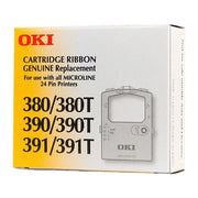 OKI 380/390/391 SERIES RIBBON BLACK
