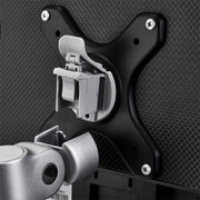 Atdec AWMS-2-4640-C-S monitor mount / stand 81.3 cm (32") Silver Desk