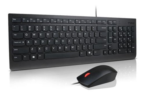 Lenovo 4X31R64400 keyboard Mouse included Universal USB US English Black