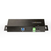 StarTech.com 7-Port Managed USB Hub with 7x USB-A, Heavy Duty with Metal Industrial Housing, ESD & Surge Protection, Wall/Desk/Din-Rail Mountable, USB 3.0/3.1/3.2 Gen 1 5Gbps - TAA