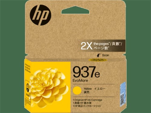 HP HP 937e EvoMore Yellow Original Ink Cartridge