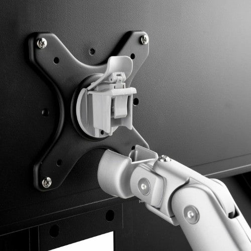 Atdec AWMS-DW6-S monitor mount / stand Silver Wall