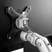 Atdec AWMS-DW6-S monitor mount / stand Silver Wall