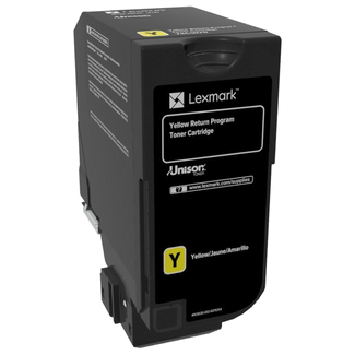 Lexmark 74C60Y0 toner cartridge 1 pc(s) Original Yellow