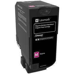 Lexmark 74C60M0 toner cartridge 1 pc(s) Original Magenta