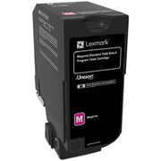 Lexmark 74C60M0 toner cartridge 1 pc(s) Original Magenta