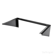 StarTech.com 6U Wall Mount Patch Panel Bracket – 19 in – Steel - Vertical Mounting Bracket for Networking and Data Equipment - TAA