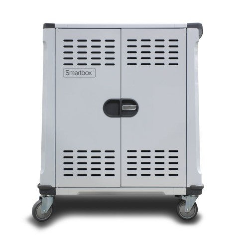 ALOGIC Smartbox 42 Bay Notebook/Chromebook & Tablet Charging Trolley - Up to 15.6" Devices -With AUX Power Outlets
