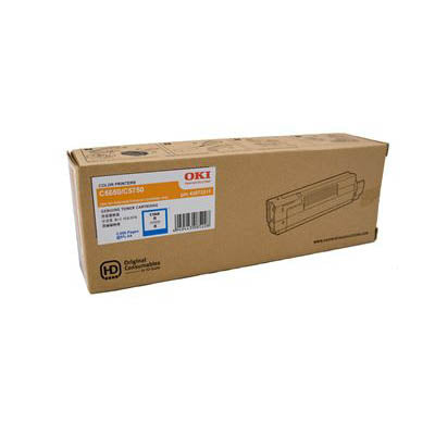 OKI Toner Cartridge for C5650/C5750 Original Cyan