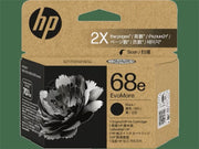 HP 68E EVOMORE BLACK ORIGINAL INK CART 320 PAGE YIELD FOR ENVY 6120 6130 6520 6530