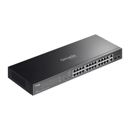 TP-Link ES228GP network switch Managed L2 Gigabit Ethernet (10/100/1000) Power over Ethernet (PoE) Black