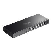 TP-Link ES228GP network switch Managed L2 Gigabit Ethernet (10/100/1000) Power over Ethernet (PoE) Black