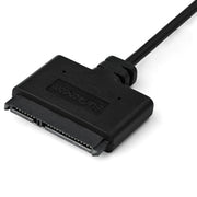 StarTech.com SATA to USB-C Cable, USB 10Gbps to 2.5in SATA I II III Hard Drive Adapter, External Converter for SSD or HDD Data Transfer