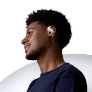 SHOKZ OpenFit Air Headset Wireless Ear-hook Calls/Music/Sport/Everyday Bluetooth White