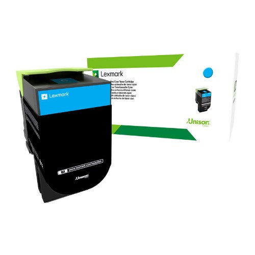 Lexmark 70C8HCE toner cartridge 1 pc(s) Original Cyan