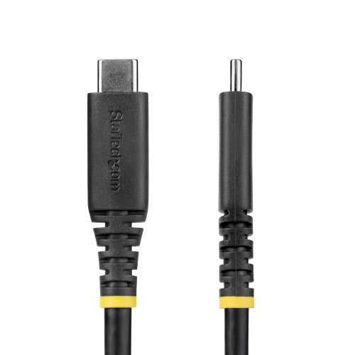 StarTech.com 2m (6ft) USB4 Cable, 20Gbps, USB-IF Certified USB-C Cable, 240W PD EPR, 4K 120Hz DP 2.1, TPE Jacket, Black USB-C Cord