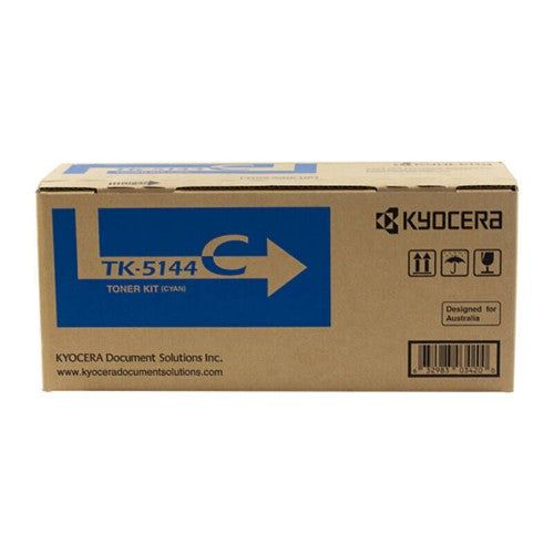 KYOCERA TK-5144C CYAN TONER FOR M6530/M6030/P6130CDN - 5K
