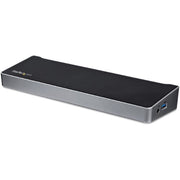 StarTech.com 4K USB-C Dock, Triple UHD 4K Monitor Docking Station, Mac & Windows, USB C to HDMI & DisplayPort, 60W Power Delivery, 5x USB 5Gbps Hub - TAA