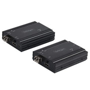 StarTech.com 4K HDMI KVM Extender over Fiber - HDMI Video & USB Remote KVM Switch/Console Extender - up to 984ft/300m (MultiMode) - 2x 10G MMF SFP+ modules - KVM Extension Kit (TX/RX) - TAA
