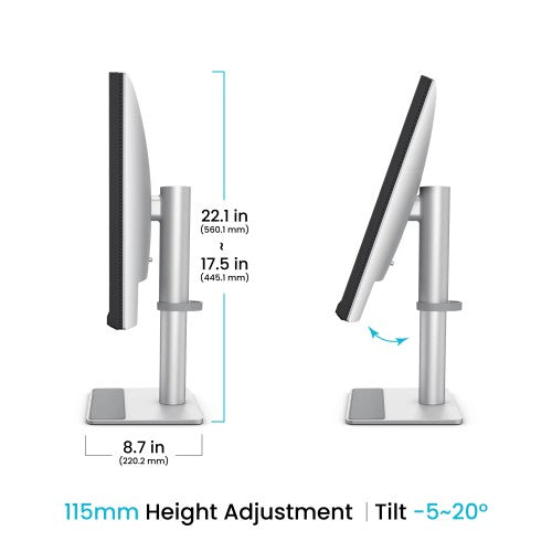 BenQ MA270UP computer monitor 68.6 cm (27") 3840 x 2160 pixels 4K Ultra HD White