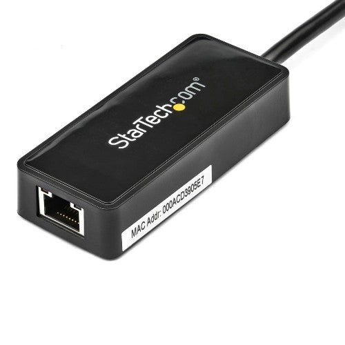 StarTech.com USB 3.0 Ethernet Adapter, USB 3.0 Network Adapter NIC with USB Port, USB to RJ45, USB Passthrough