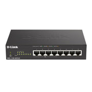 D-Link DGS-1100-08PLV2 network switch Managed L2 Gigabit Ethernet (10/100/1000) Power over Ethernet (PoE) Black