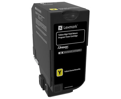 Lexmark 84C6HY0 toner cartridge 1 pc(s) Original Yellow