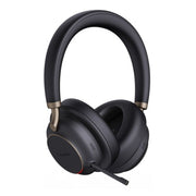 Yealink *Last Stock Yealink BH76 Plus with Charging Stand UC Black USB-C/A Bluetooth Stereo Headset, 5Mic Beamforming Noise Cancellation Talk time up to 35h